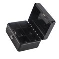 thumbnail image 1 of 6in Mini Portable Cash Box Cash Box, Safe Box Steel Lockable Security Money Safe Box with Key Lock Home Office Use, 1 of 7