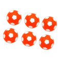 thumbnail image 4 of 6 Pcs Balles de Baby-Foot Staard de Remplacement pour Table 1 1/4 Pieds' - Orange, 4 of 8