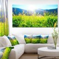 thumbnail image 1 of Beautiful Green Nature Wonder - Landscape Canvas Art Print, 1 of 3