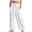White, variant on Mrat Women's Paper Bag Waist Pants Women Casual Pant Loose Comfy Drawstring Wide Leg Crop Trousers with Pockets Womens Pants Casual Pants S-349 Khaki 3XL