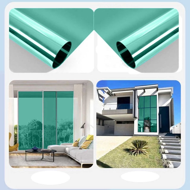 High Performance Privacy Window Stickers - Sun Blocking Heat Insulating Decorative Solutions for Homes and Commercial Spaces