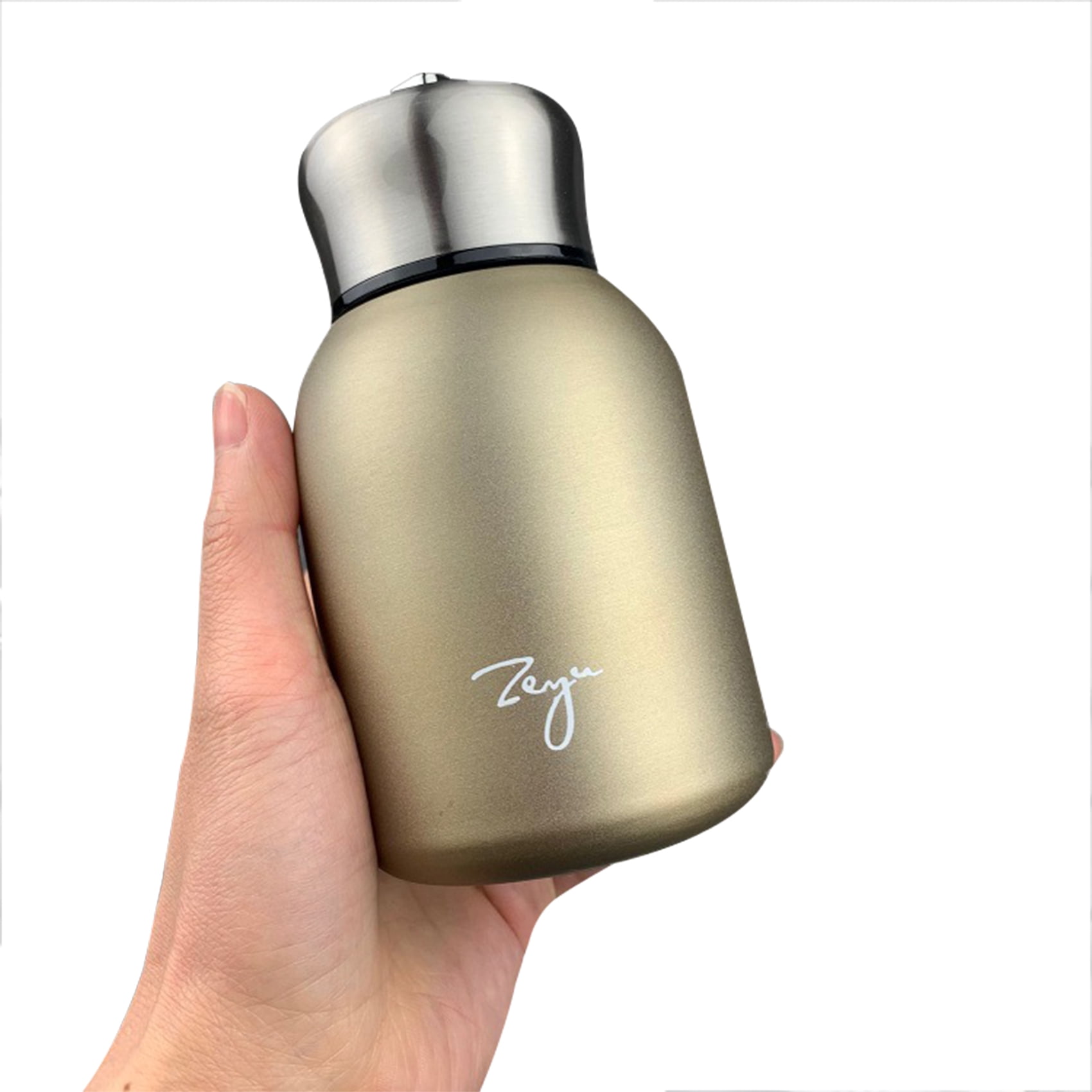 TFixol Leakproof Portable Modern Thermal Drinking Bottle MIni Lightweight Stainless Steel Water Bottle