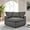 Grey, variant on Modway Commix Down Filled Overstuffed Corner Chair, Black