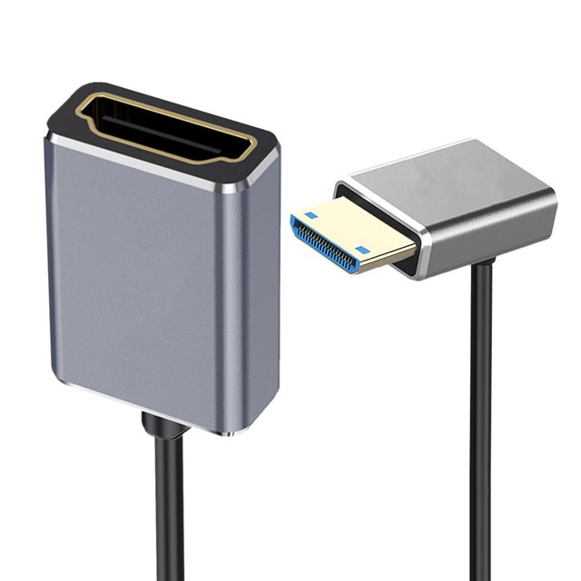 2.1 Version Miniature DSLR Camera Camcorder Video Card Adapter Cable Supports 8K60Hz 4K120Hz For Cameras Projectors Lapt
