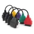 thumbnail image 3 of 4pcs OBD2 Scanner Adapter Cable ECU Scan Diagnostic Cable Replacement for Fiat ECU Scanner, 3 of 8