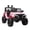 Pink, variant on Aosom 12V Ride On Car Off Road Truck for kids SUV Electric Battery Powered