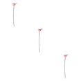 thumbnail image 4 of kurtrusly Wedding Decor With Simulated Calla - Choose Variety Of Colors And Styles With High 3D And Simulation Durable PU Tender pink 3PCS, 4 of 6