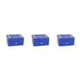 thumbnail image 3 of ZheElen Lightweight Portable Metal Money Box - Cash Safe And Organized Easy To Money Box With Double Layer blue 3Set, 3 of 6
