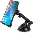 thumbnail image 2 of Car Tablet Mount Universal Dashboard Windshield Car Phone Holder 360° Swivel with Suction Cup, 2 of 6