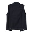 thumbnail image 4 of WRKEKC Vestes pour Femmes Tendance, Trench pour Femmes, Veste Sans Manches Unie de Printemps pour Femmes, 4 of 6