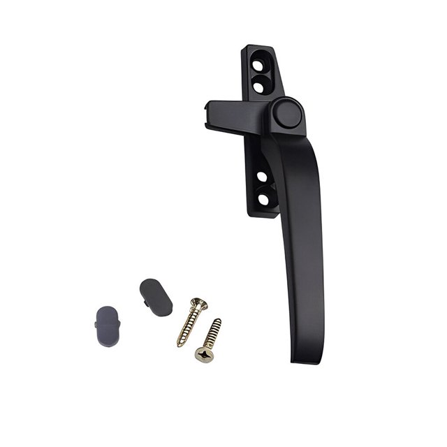 Window Handle Home Hardware Lever Casement Locking Handles Living Room Multicolored Decorative Cap White Gray Rustproof Right Black