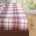 thumbnail image 3 of Hitime Queen Size 4-Piece Christmas Sheet Set - Ultra Soft & Breathable Polyester Bed Sheets, All Season Cooling Bedding with Deep Pockets, Wrinkle & Fade Resistant (Christmas Plaid), 3 of 8