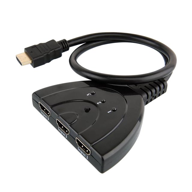 Commutateur 4K*2K Compatible Hdmi 1.4 3 Ports Commutateur 4K pour DVD HDTV