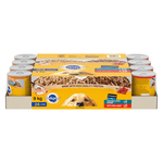 PEDIGREE Chopped Poulet et riz & Viande de boeuf adulte humide Nourriture pour chiens 9kg