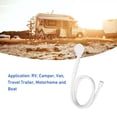 thumbnail image 4 of Pommeau de Douche pour VR avec Tuyau, Ensemble Portatif Réglable à 3 Positions, Conception Économique en Eau pour Fourgonnette, Roulotte, Autocaravane, Bateau, Matériau ABS 1,5 m, 4 of 7