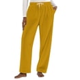 thumbnail image 4 of Pisexur Pantalon de Pyjama pour Femmes Doux Confortable Bas de Détente et de Nuit pour Femmes Multicolore,2TG, 4 of 8