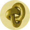 thumbnail image 1 of Ahgly Company Tapis d'Intérieur Rond Lavable en Machine Transitionnel Brun Doré Foncé, 4 Pieds Rond, 1 of 7