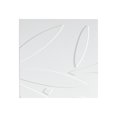 thumbnail image 1 of FASÄDE Easy Installation Audrey Matte White Wall Panel Sample (12" X 12" Sample), 1 of 1