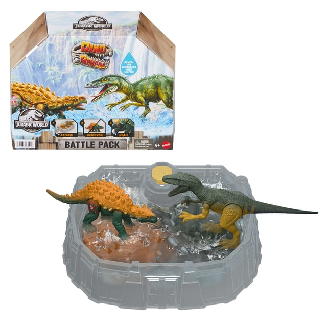 Jurassic World Révélation Dino Coffret Combat 2 dinos, aréna - Exclusivité Walmart
