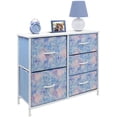 thumbnail image 1 of 5 Drawers Chest Dresser - Tie Dye, 1 of 9
