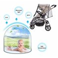 thumbnail image 2 of PENGXIANG Rainproof Stroller Cover  Waterproof Transparent Stroller Cover for Wind Snow Dust Ventilation Clear, 2 of 11