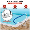 thumbnail image 3 of Yiwa Inground Pool Handrail, Flat Design Safety Grab Bar for Pools, 3 of 8