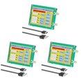 thumbnail image 1 of 3X MAX2870 23.5-6000MHz Signal Generator 0.5PPM Low Noise Signal Source Touchable Screen PC Software Control PLL VCO,3 x Signal Generator 3 x USB Cable,green, 1 of 6