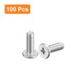 thumbnail image 3 of Unique Bargains M3x0.5x10mm Lot de 100 Vis Plates Rondes en Métal pour Machine à Entraînement Phillips, 3 of 5