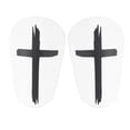thumbnail image 1 of Meitianfacai S Size Adult Mini Football Leg Protector Men's And Women's Thick Leg Protector Plug In Sports Protective Equipment, White, 1 of 7