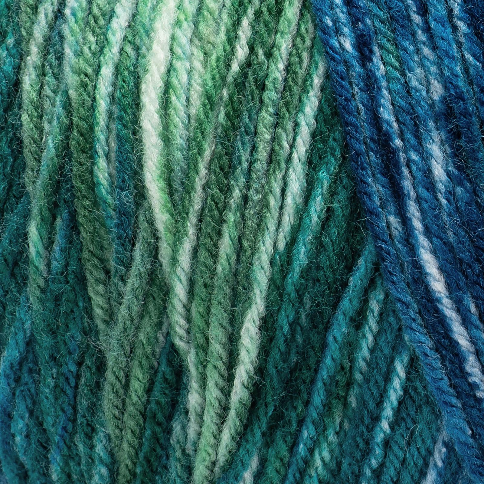 Red Heart® Super Saver® Bitty Stripes™ Fil, Acrylique #4 Moyen, 10oz/283g