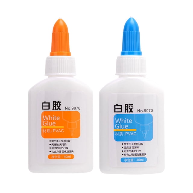 Binwennn Craft Tables for Adults Bottle Color Random 1pc School Glue All Purpose Washable White Liquid Glue Dries Clear Crafts Home Glue Glue Craft Projects Washable 1.35fl Oz(40ml) Or 2.03fl