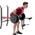 thumbnail image 2 of Marcy Pro Standard Bench with 45.4 kg (100 lb.) Weight Set, 2 of 3