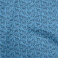 thumbnail image 1 of oneOone Tissu en Rayonne Bleu Imprimé Matériel de Robe Tissu Imprimé Tissu au Mètre 56 Pouces de Large, 1 of 4