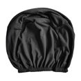 thumbnail image 1 of Siruishop Ottoman Cover Removable Solid Color Foot Stool Cover for Bedroom Living Room Black, 1 of 8