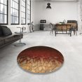 thumbnail image 4 of Ahgly Tapis d'Intérieur Lavable en Machine Carré Acajou Brun, 3 Pieds Carré, 4 of 7