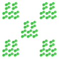 thumbnail image 2 of facefd 1/2/3/5 10pcs Brake Cable S Style Clips Buckle Hose Guide Bike Green 10pcs 5PCS, 2 of 6