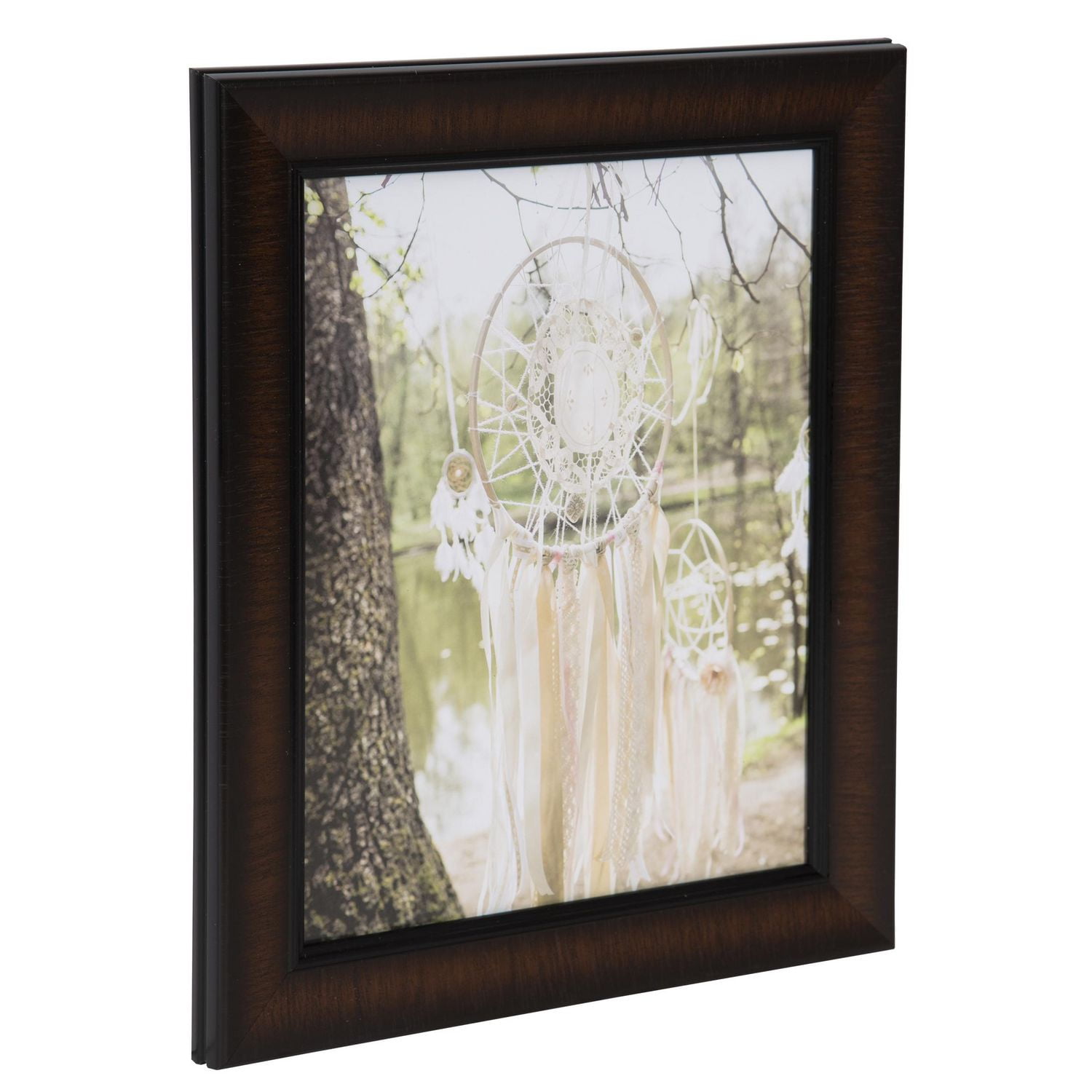 DesignOvation Lynnwood 4" x 6" Smoked Cognac Picture Frame