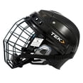 thumbnail image 2 of V3.0 Casque de Hockey Powertek Noir avec Grille - JR X-Small, 2 of 9