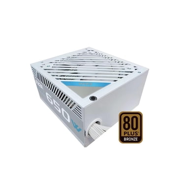 AZZA PSAZ-650W White French Version 650 W Intel ATX12V 80 PLUS BRONZE Certified Non-Modular Power Supply