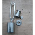 thumbnail image 1 of Shisuyan Stainless Steel Grill Spit Rod Stop 1 Set For Outdoor Camping, 1 of 8