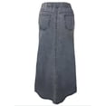 thumbnail image 5 of Jupes d'Été pour Femmes Robe pour Femmes 2023 Mode Jupe de Cowboy pour Femmes Confortable Extensible Grande Taille (avec Boutons), 5 of 5