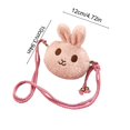 thumbnail image 3 of Dvkptbk Cute Plushed Rabbited Crossbody Bag Fashion Princess Coin Purse Baby Girl Accessory Bag easter decorations, 3 of 6