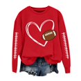 thumbnail image 2 of IMENGL Veste de Survêtement à Capuche Dégradée Automne Été avec Poches Zippées Manches Longues, Rouge TG, Taille m-3TG, 2 of 4