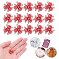 thumbnail image 3 of 20 Pcs Perles Fleur Strass Bricolage Broche Accessoires Bijoux Vêtements Manchette Strass Paillettes, 3 of 8