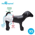 thumbnail image 4 of Paw Inspired Disposable Dog Diapers Female| Diapers for Dogs in Heat Period, Senior, Excitable Urination, or Incontinence (X-Small, 32 Count), 4 of 6