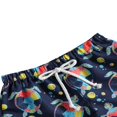 thumbnail image 3 of Boy‘s Cartoon Printed Short Pants Vacation Style Elastic Shorts, 3 of 5
