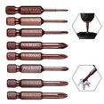 thumbnail image 3 of Lefu 50mm 1/4inch Hex Shank Screwdriver Bit Electric Impact Drill PH00 PH0 PH1 PH2, 3 of 5