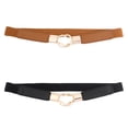 thumbnail image 1 of Shisuyan 2 Pcs Ceinture Élastique pour Robe Polyvalente pour Femmes Ceinture de Taille Extensible Robe Ceinture Élastique Robes Ceinture de Taille pour Tenue Décontractée, 1 of 9
