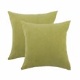 thumbnail image 1 of PiccoCasa Housses de Coussin à Rayures Maïs en Polyester, 2 Pcs, Housse de Coussin Décoratif, 1 of 11