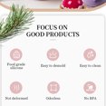 thumbnail image 3 of 4 Even Semi Sphere Silicone Cake Baking Diy Fondant Chocolate Silicone Cake Decoration Tools Kitchen Baking Tools, 3 of 9